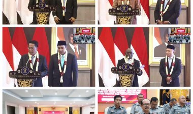 Kanwil Kemenkumham Aceh Sambut Virtual Pelantikan Menteri Baru Kabinet Merah Putih 2024-2029
