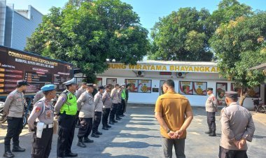 Apel Pagi Polsek Cikupa: Disiplin dan Keamanan Terjaga