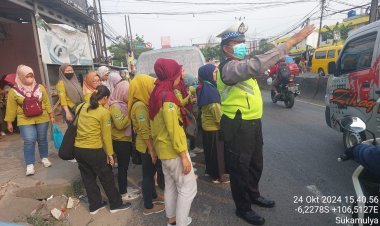 Polsek Cikupa Laksanakan Protap Gatur Lalu Lintas, Warga Merasa Aman dan Nyaman