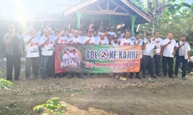 Relawan Bolone Kajine Kecamatan Comal Dukung Mansur Hidayat - Muhammad Bobby Dewantara Di Pilbub Kabupaten Pemalang