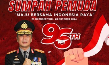 Irjen Pol. Dr. Sandi Nugroho Ajak Pemuda Bersatu di Hari Sumpah Pemuda ke-96