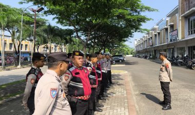 Pengamanan HUT Laskar Merah Putih dan Hari Sumpah Pemuda di Tangerang