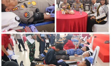 Hari Jadi Humas Polri ke-73: Polda Kepri Selenggarakan Donor Darah Sukarela untuk Kemanusiaan