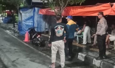 Polsek Parapat Gelar Blue Light Patrol, Jaga Ketertiban Malam dan Cegah Kejahatan di Wilayah Wisata Parapat