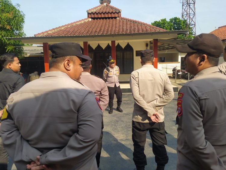 Apel Pagi Polsek Cikupa: Memastikan Kesiapsiagaan Personil dan Keamanan Tahanan