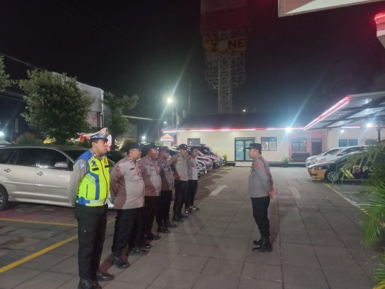 Polsek Cikupa Gelar Apel Ops Cipkon untuk Tingkatkan Keamanan Wilayah