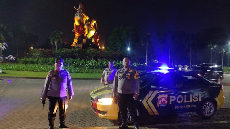 Operasi Cipkon Polsek Cikupa: Patroli Malam Guna Antisipasi Gangguan Kamtibmas