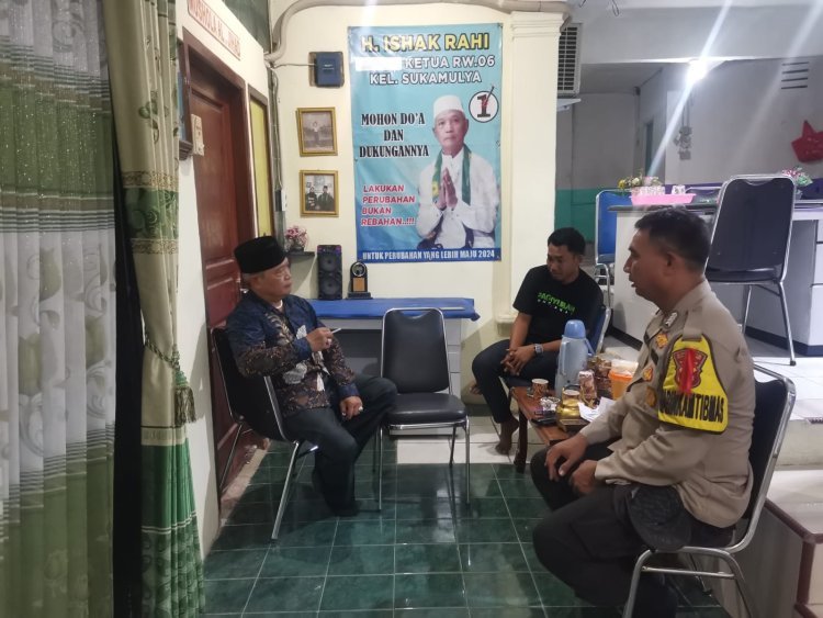 Polsek Cikupa Bangun Sinergi Kamtibmas di Sukamulya