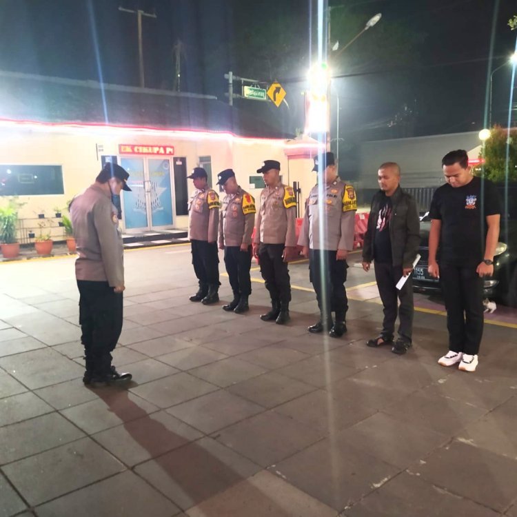 Polsek Cikupa Gelar Apel Cipkon, Antisipasi Guantibmas dan Patroli Mobile untuk Cegah Kejahatan Jalanan