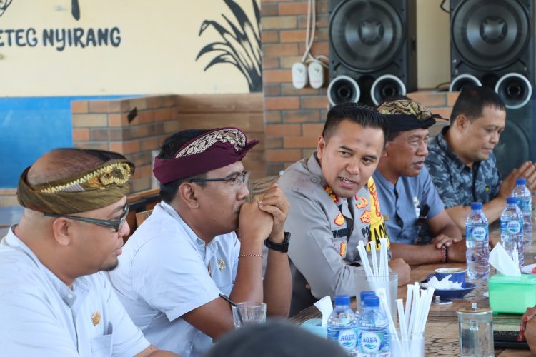 Wujudkan Pilkada 2024 Yang Aman Dan Damai,  Kapolres Jembrana Hadiri Tatap Muka Bersama Fokopimda Jembrana