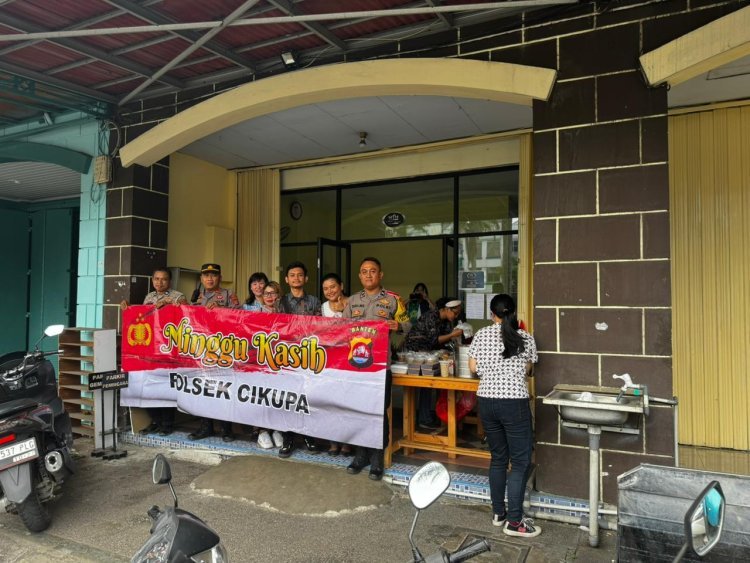 Kegiatan Pengamanan Ibadah Minggu di Rumah Ibadah Wilayah Hukum Polsek Cikupa Berjalan Aman