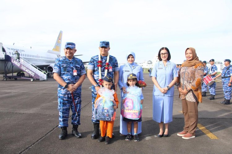 Pangkoops Udara I Meninjau Satuan TNI AU di Wilayah Medan
