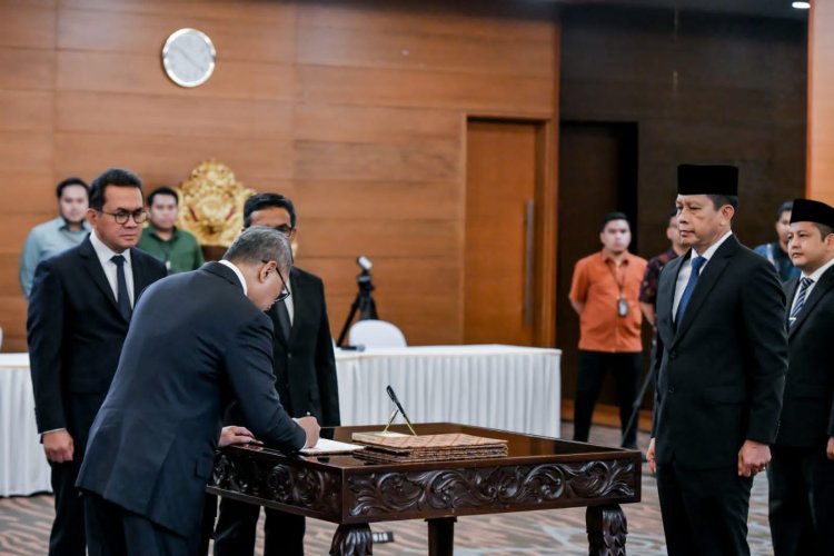 Komjen Putu Jayan Danu Putra Dilantik sebagai Inspektur Jenderal Kementerian Perdagangan