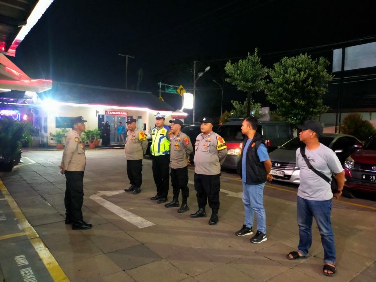 Polsek Cikupa Gelar Ops Cipkon, Fokus Cegah Kriminalitas dan Tawuran Malam Hari