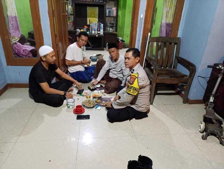 Bhabinkamtibmas Polsek Cikupa Gelar DDS/Sambang di Desa Pasir Jaya