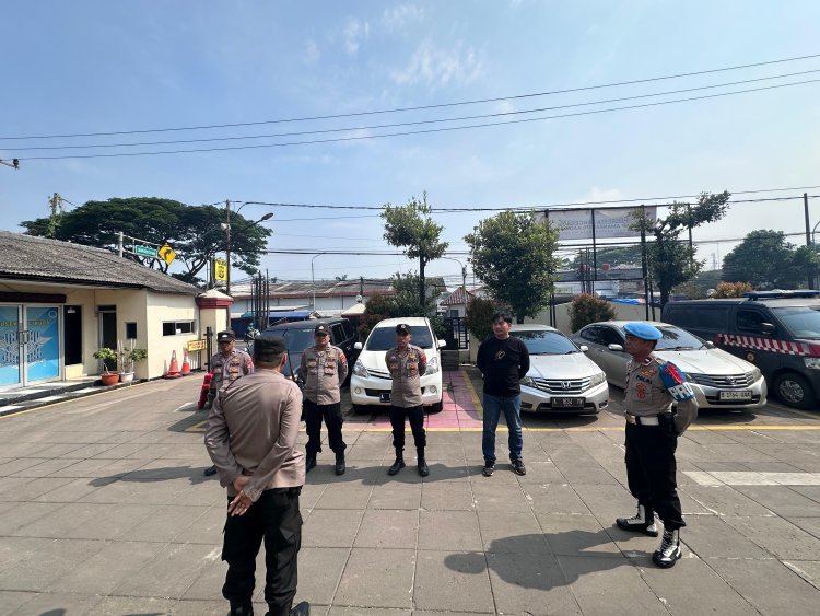 Apel Pagi Polsek Cikupa Berjalan Lancar