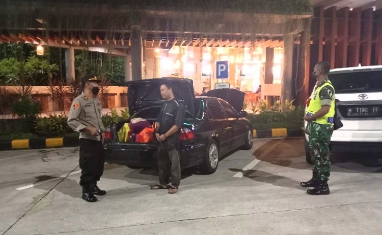 Ciptakan Kondusifitas Wilayah Babinsa dan Polsek Boyolali Kompak Patroli