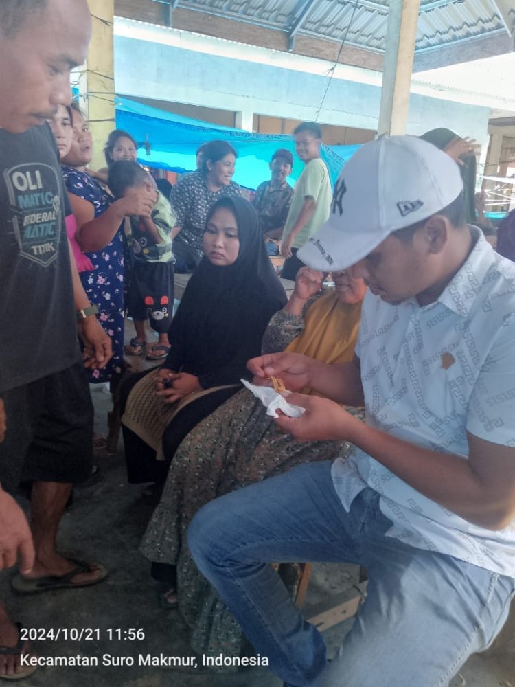 Ibu Enteria Br Maha Menjadi Korban Hipnotis di Pasar Siompin, Kerugian 3 Mayam Emas Murni