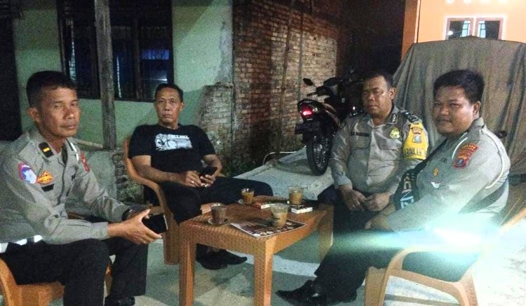 Polsek Tanah Jawa Gelar Patroli Blue Light, Cegah Balap Liar dan Jaga Kamtibmas di Malam Hari