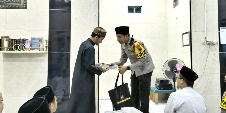 Safari Subuh di Ponpes Tahfidzul Quran, Kapolres Purbalingga Sampaikan Pesan Kamtibmas