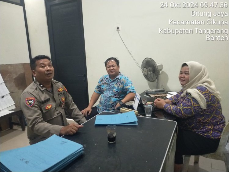 Polri Jalin Kedekatan dengan Masyarakat di Kp Pulo untuk Ciptakan Kamtibmas Kondusif
