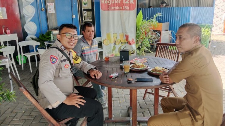 Silaturahmi dan Himbauan Harkamtibmas di Desa Pasir Gadung