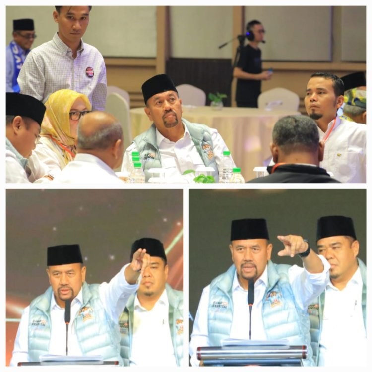 Calon Bupati BatuBara Baharuddin Siagian Berharap Masing - Masing Pasangan Cabub Mendinginkan Massa Pendukungnya