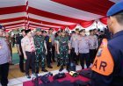Mayjen TNI Rudy Saladin Dampingi Kunker Panglima TNI dan Kapolri di Surabaya