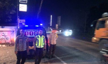 Patroli Malam: Polsek Cikupa Gencarkan Operasi Cipkon Antisipasi Gangguan Kamtibmas