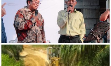 Masyarakat Mukti Lincir Apresiasi Pasangan Sahabat Atas Perhatian dan Dukungan Pembangunan Infrastruktur