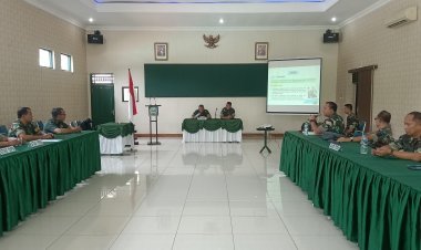 Dandim Boyolali Terima Tim Audit Itdam IV/Diponegoro