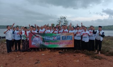 Lagi, Kali Ini Giliran Relawan Bolone Kajine Kecamatan Ampelgading Mendeklarasikan Dukungan Untuk Paslon Mansur-Bobby