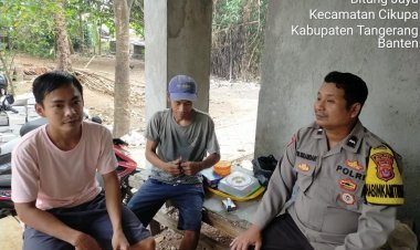 Polisi Peduli Pengangguran: Inisiatif Humanis dari Bhabinkamtibmas Desa Bitung Jaya