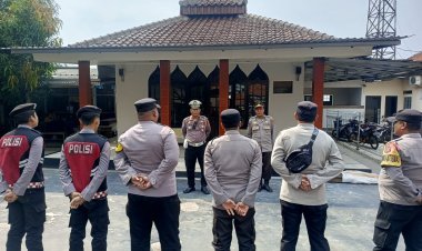 Tangerang - Polsek Cikupa Siap Amankan Kampanye Cabup-Cawabup Nomor Urut 01 H. Mad Romli