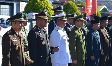 Satgas Pamtas Yonarmed 11 Kostrad Gelar Upacara Peringatan Hari Pahlawan di Taman Makam Pahlawan Jaya Sakti Nunukan