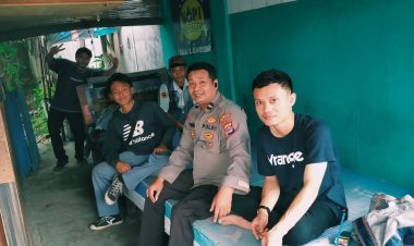 Bhabinkamtibmas Dorong Pengangguran Desa Bitung Jaya untuk Berdaya dan Ciptakan Lingkungan Aman