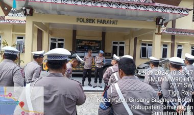 Polres Simalungun Kawal Ketat: Kasat Binmas Pimpin Pengamanan Aquabike Toba 2024 di Parapat