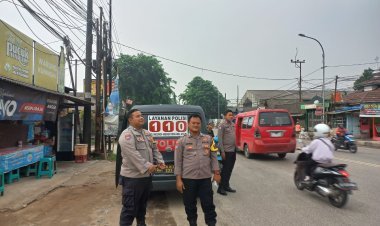 Polsek Cikupa Tingkatkan Patroli Mobile untuk Cegah Tawuran Pelajar