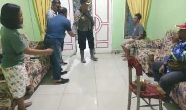 Kapolsek Tanah Jawa Respons Cepat Insiden Pelemparan di Rumah Kepala Desa Bosar Nauli Menjelang Pilkada