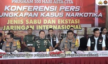 Polri Gagalkan Peredaran Narkoba Senilai Rp 418 Miliar, Selamatkan 1,7 Juta Jiwa