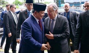 Presiden Prabowo Bertemu Sekjen PBB di Rio de Janeiro Bahas Isu Global