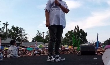 Komedian Sule Ikut Memeriahkan Kampanye Akbar Calon Bupati Dan Wakil Bupati Pemalang Mansur-Bobby