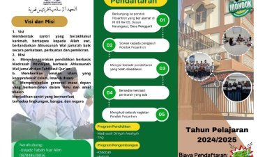 Guna Mencegah Kenakalan Remaja, Pondok Pesantren Perintis Komariyah Buka Pendaftaran Tahun Ajaran 2024-2025