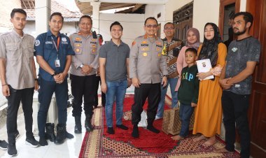 Kapolresta Tangerang dan Polwan Unit PPA Beri Dukungan kepada Anak Korban Kekerasan di Kronjo