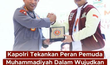 Kapolri Ajak Pemuda Muhammadiyah Dukung Indonesia Emas 2045