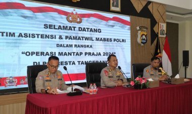 Kesiapan Pilkada 2024 Diperiksa oleh Tim Wasops Mabes Polri di Tangerang
