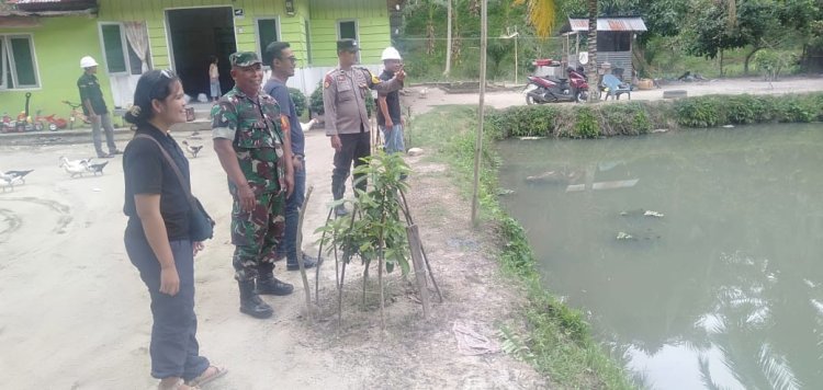 Polsek Bosar Maligas Dukung Ketahanan Pangan di Simalungun, Wujudkan Asta Cita Presiden, Serta Dekat dengan Masyarakat