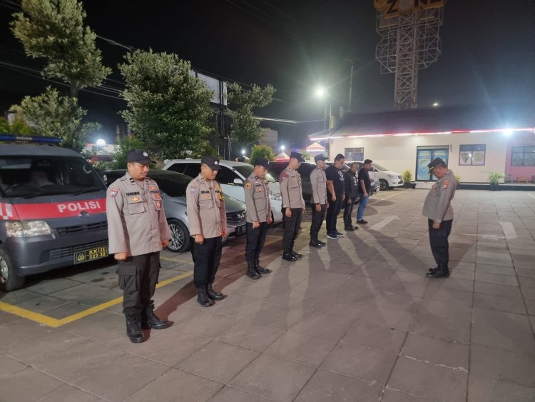 Apel Operasi Cipta Kondisi Polsek Cikupa: Langkah Pencegahan Kejahatan di Malam Hari
