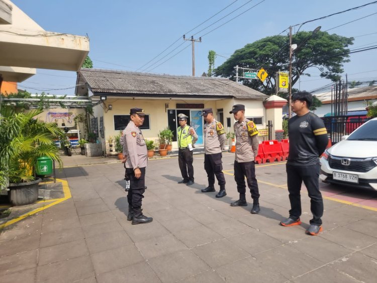 Apel Pagi Personil Piket Polsek Cikupa, Kegiatan Berjalan Aman