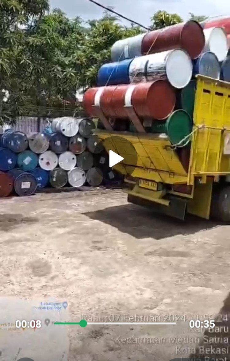 Kasus Dugaan Pengelolaan Limbah B3 Ilegal di Bekasi, Libatkan Sejumlah Perusahaan dan Oknum Aparat